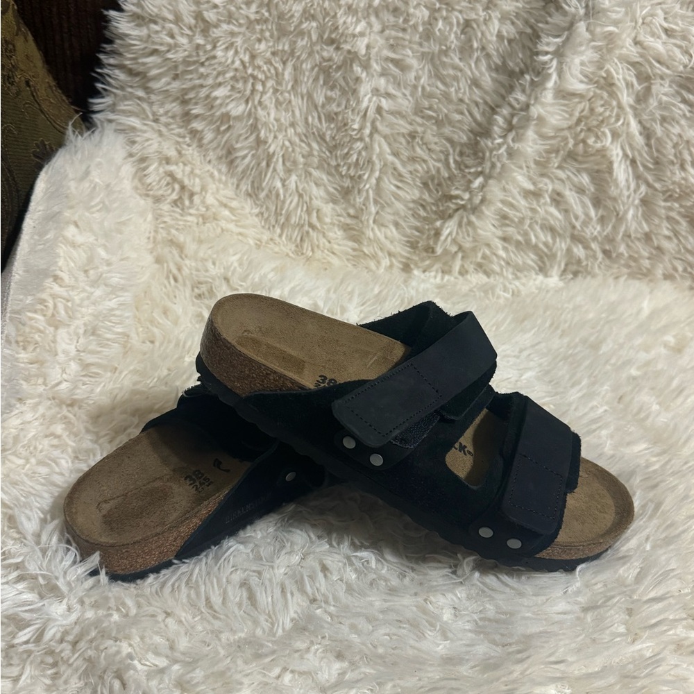 Birkenstock Women's Uji Suede Double Strap Sandals